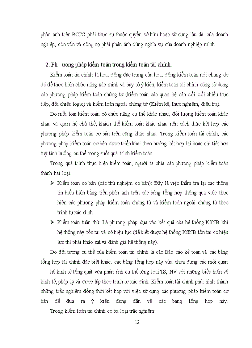 image for page Hoàn thiện quy trình kiểm toán HTK trong kiểm toán BCTC tại Công ty kiểm toán và tư vấn tài chính kế toán (AFC Sài Gòn)