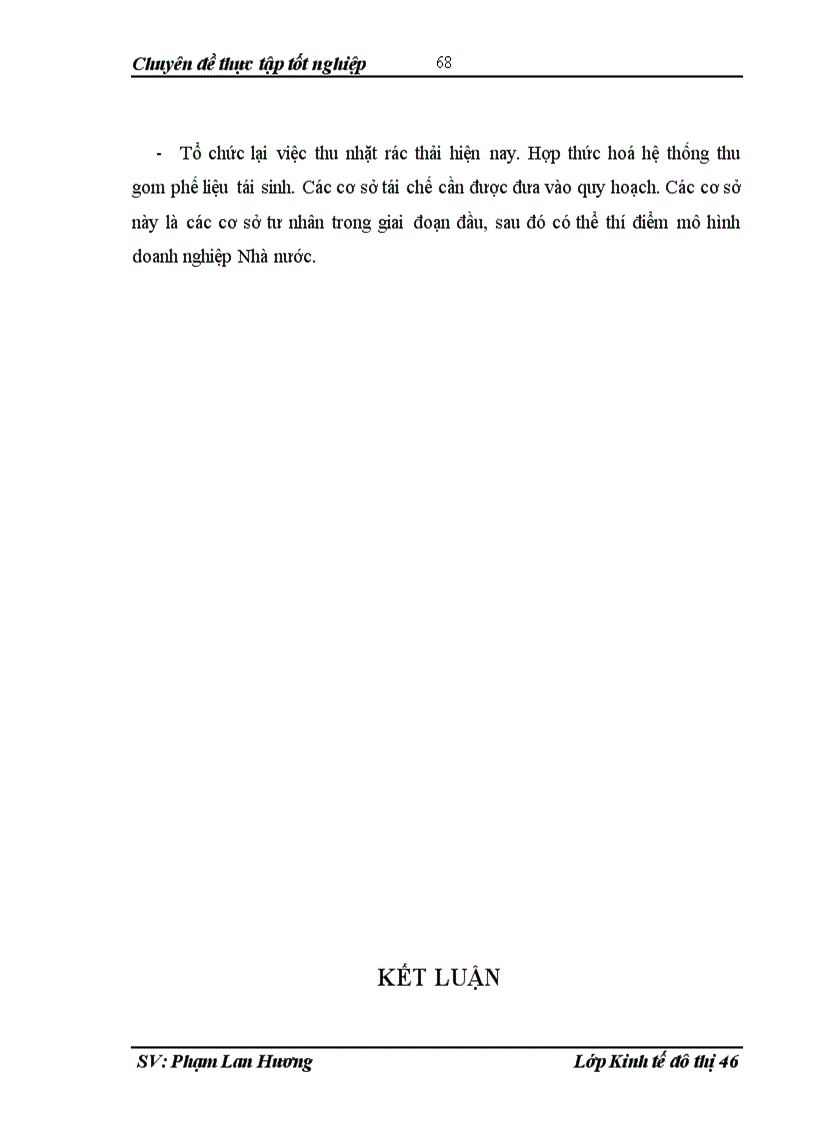 image for page Giải pháp xã hội hoá công tác thu gom và xử lý rác thải sinh hoạt trên địa bàn huyện từ liêm – hà nội