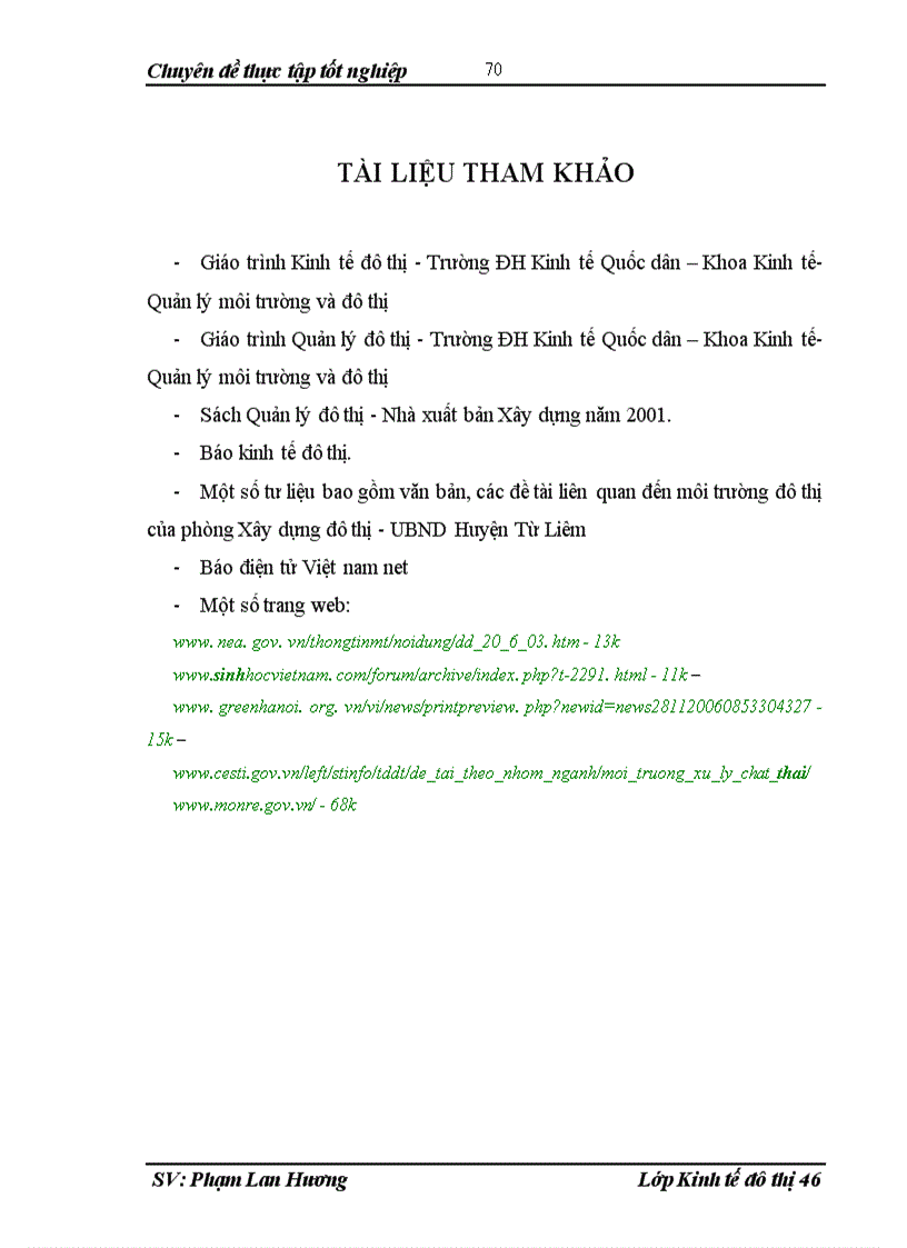 image for page Giải pháp xã hội hoá công tác thu gom và xử lý rác thải sinh hoạt trên địa bàn huyện từ liêm – hà nội