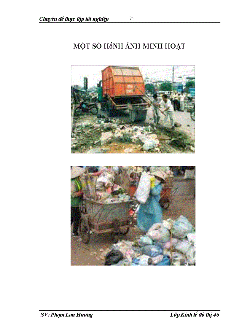 image for page Giải pháp xã hội hoá công tác thu gom và xử lý rác thải sinh hoạt trên địa bàn huyện từ liêm – hà nội