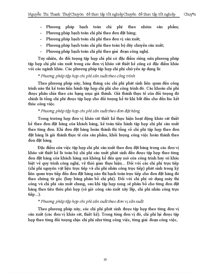 image for page Hoàn thiện công tác kế toán tập hợp chi phí sản xuất và tính giá thành tại Công ty Tư vấn Xây dựng Thuỷ Lợi I.
