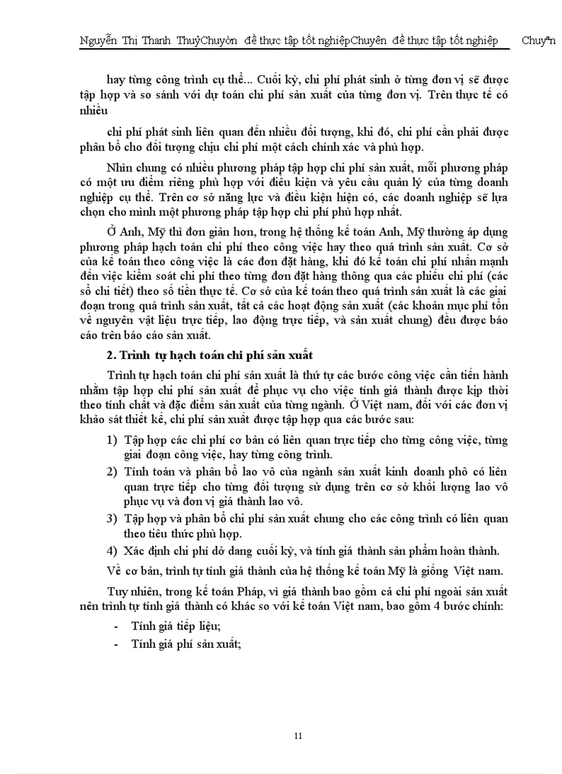 image for page Hoàn thiện công tác kế toán tập hợp chi phí sản xuất và tính giá thành tại Công ty Tư vấn Xây dựng Thuỷ Lợi I.