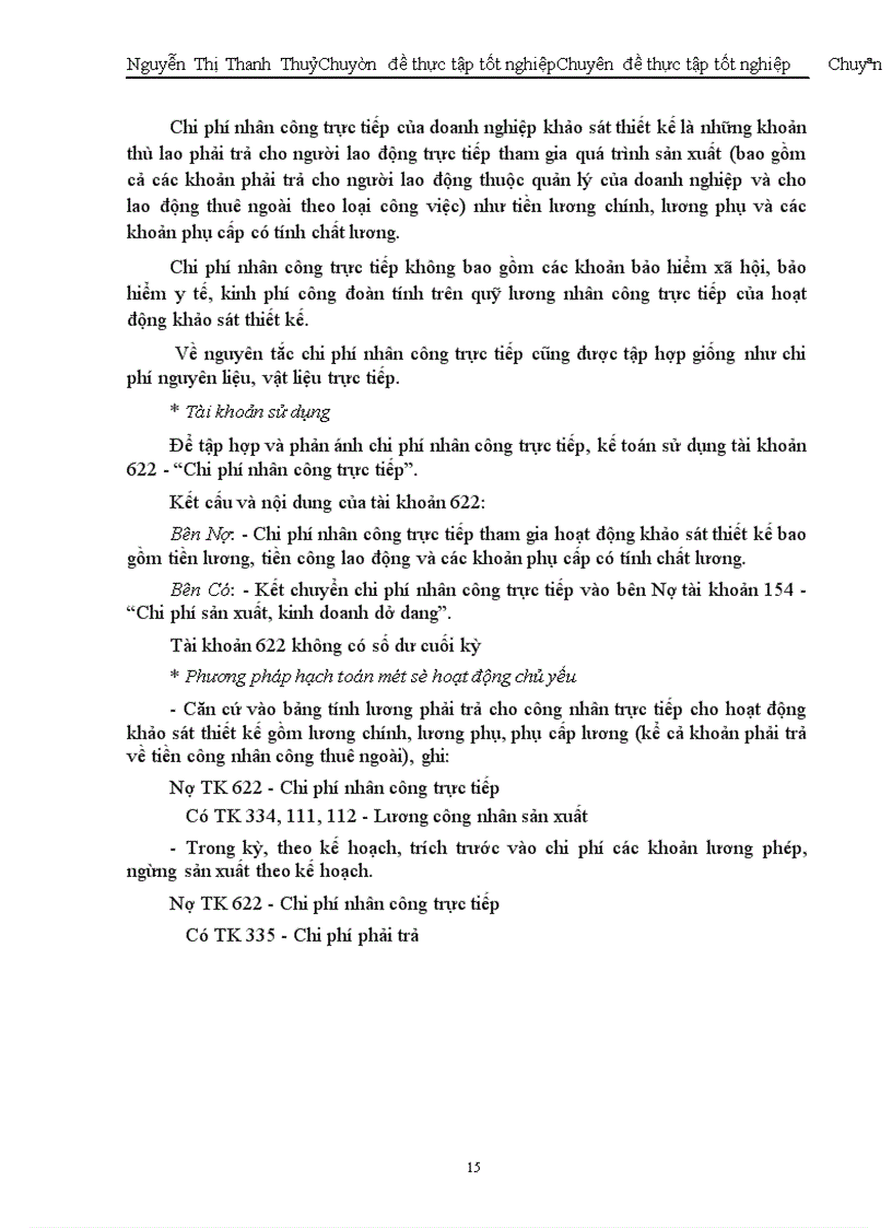 image for page Hoàn thiện công tác kế toán tập hợp chi phí sản xuất và tính giá thành tại Công ty Tư vấn Xây dựng Thuỷ Lợi I.