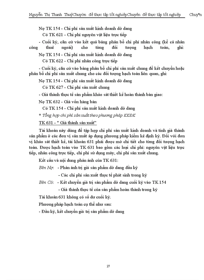 image for page Hoàn thiện công tác kế toán tập hợp chi phí sản xuất và tính giá thành tại Công ty Tư vấn Xây dựng Thuỷ Lợi I.
