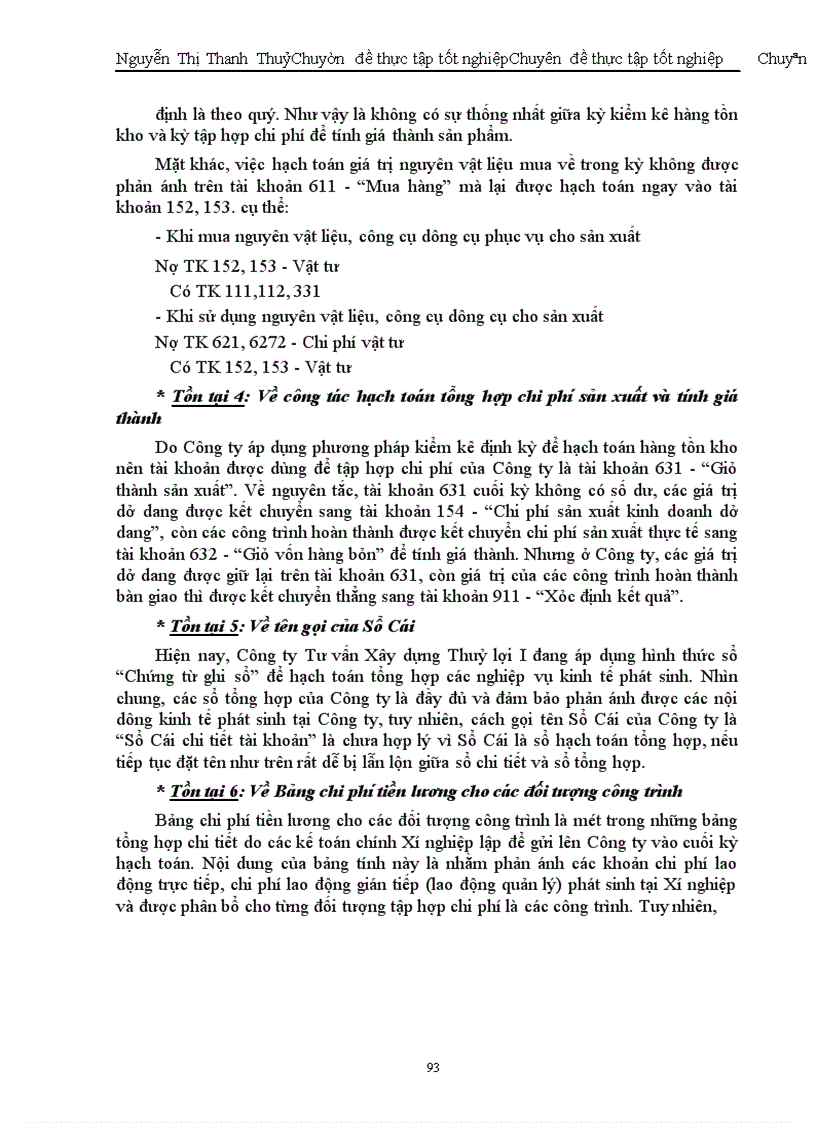 image for page Hoàn thiện công tác kế toán tập hợp chi phí sản xuất và tính giá thành tại Công ty Tư vấn Xây dựng Thuỷ Lợi I.