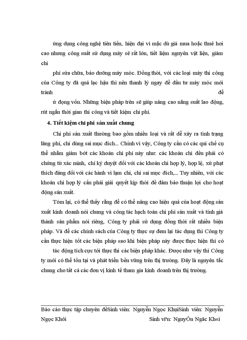 image for page Hoàn thiện chi phí sản xuất và tính giá thành sản phẩm xây lắp tại Công ty Sông Đà 1