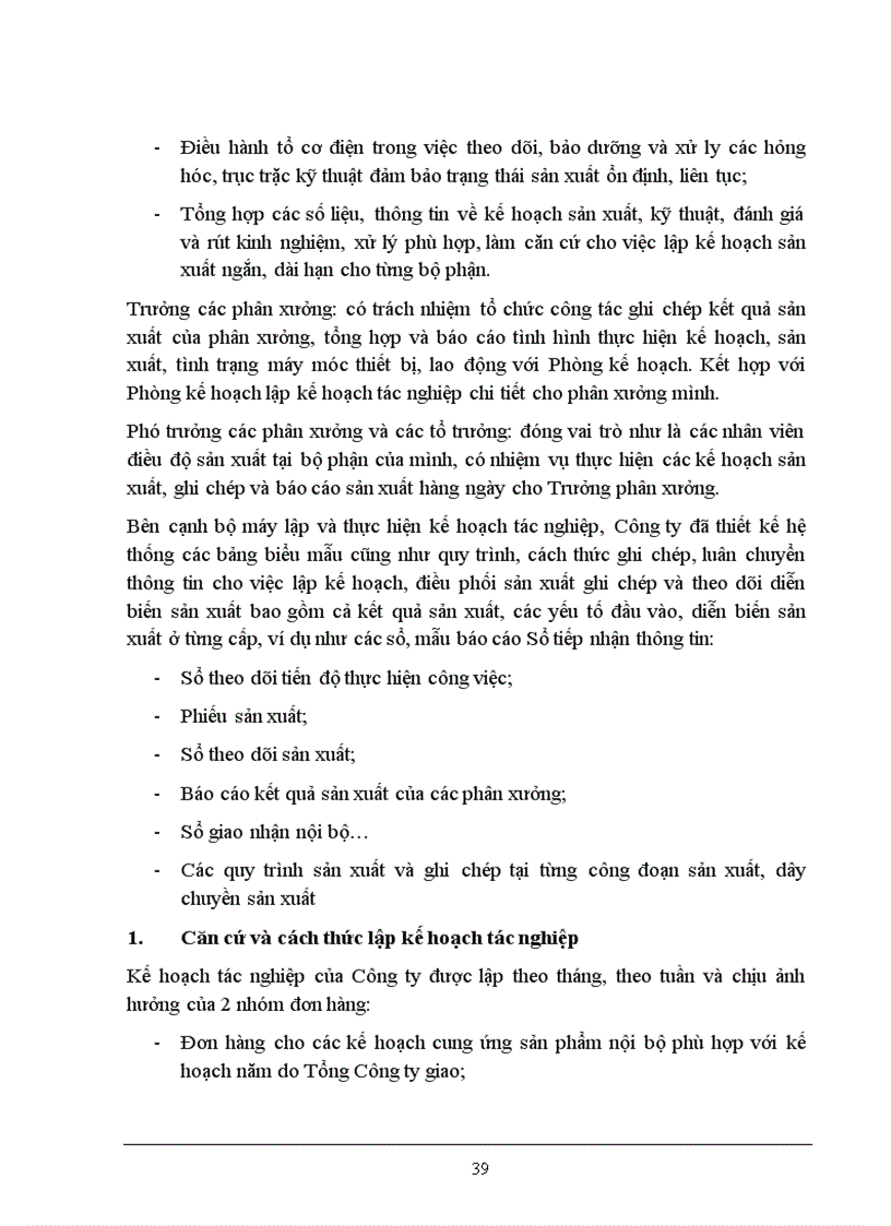 image for page Hoàn thiện công tác lập và thực hiện kế hoạch tác nghiệp tại Công ty in Hàng không