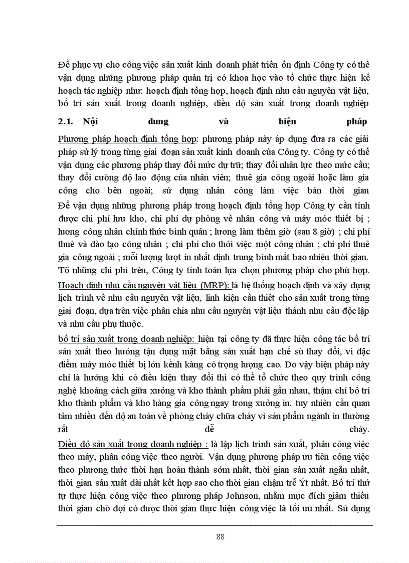 image for page Hoàn thiện công tác lập và thực hiện kế hoạch tác nghiệp tại Công ty in Hàng không