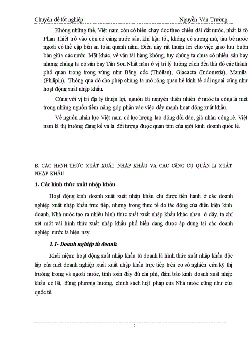 image for page Biện pháp nâng cao hiệu quả kinh doanh xuất nhập khẩu của công ty Cơ Điện Trần Phú