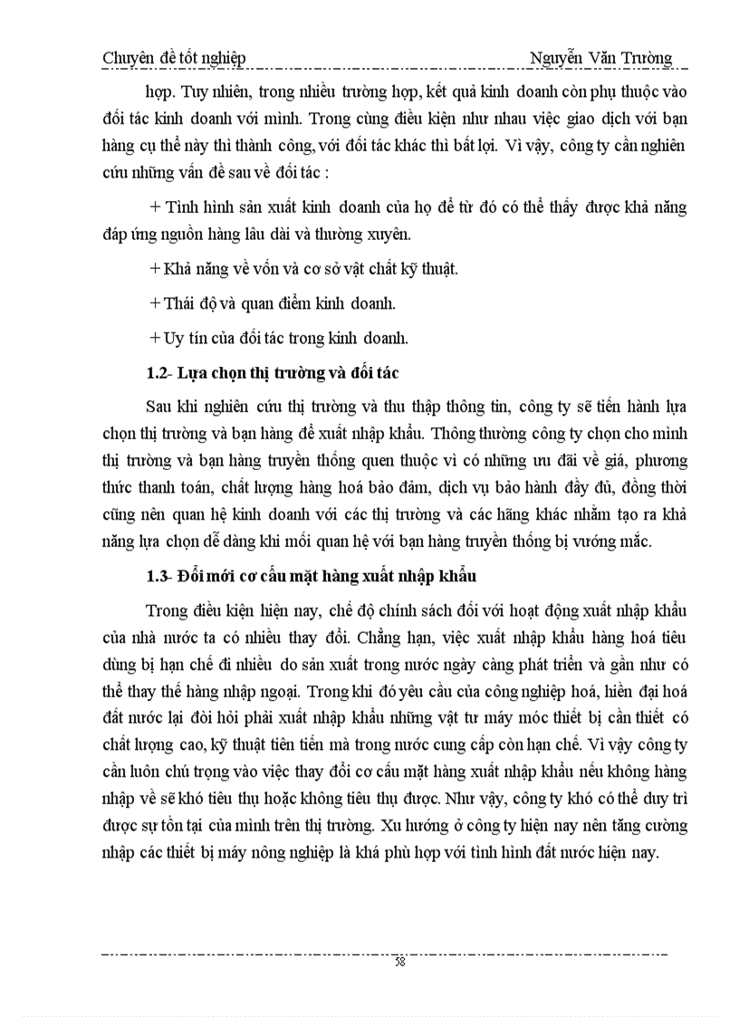 image for page Biện pháp nâng cao hiệu quả kinh doanh xuất nhập khẩu của công ty Cơ Điện Trần Phú