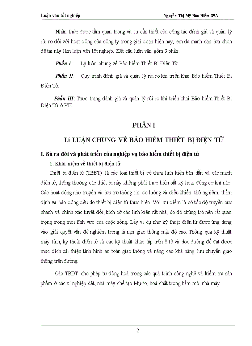image for page Baoc cáo thực tập tại Phòng Bảo hiểm Tài sản Kỹ thuật - Công ty Cổ phần Bảo hiểm Bưu điện