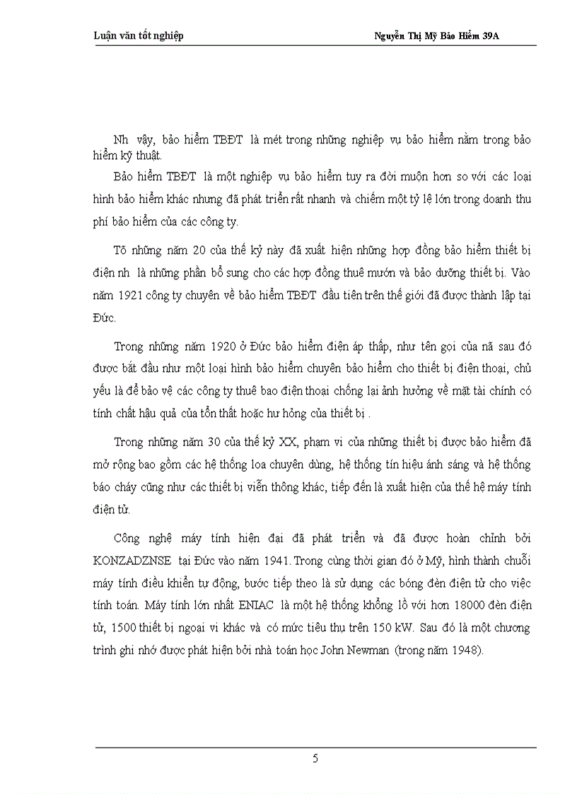 image for page Baoc cáo thực tập tại Phòng Bảo hiểm Tài sản Kỹ thuật - Công ty Cổ phần Bảo hiểm Bưu điện