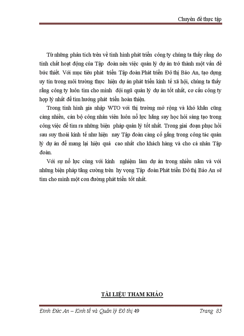 image for page Tăng cường công tác quản lý dự án đầu tư tại tập đoàn phát triển đô thị bảo an
