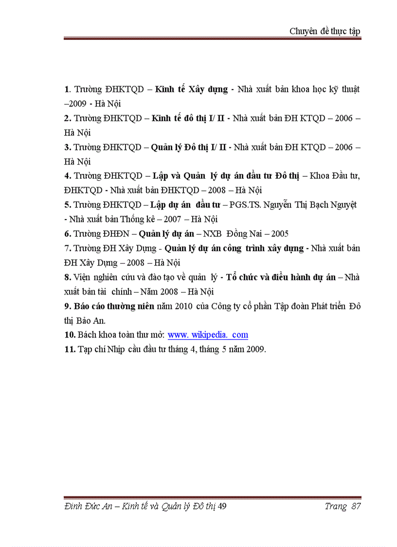 image for page Tăng cường công tác quản lý dự án đầu tư tại tập đoàn phát triển đô thị bảo an