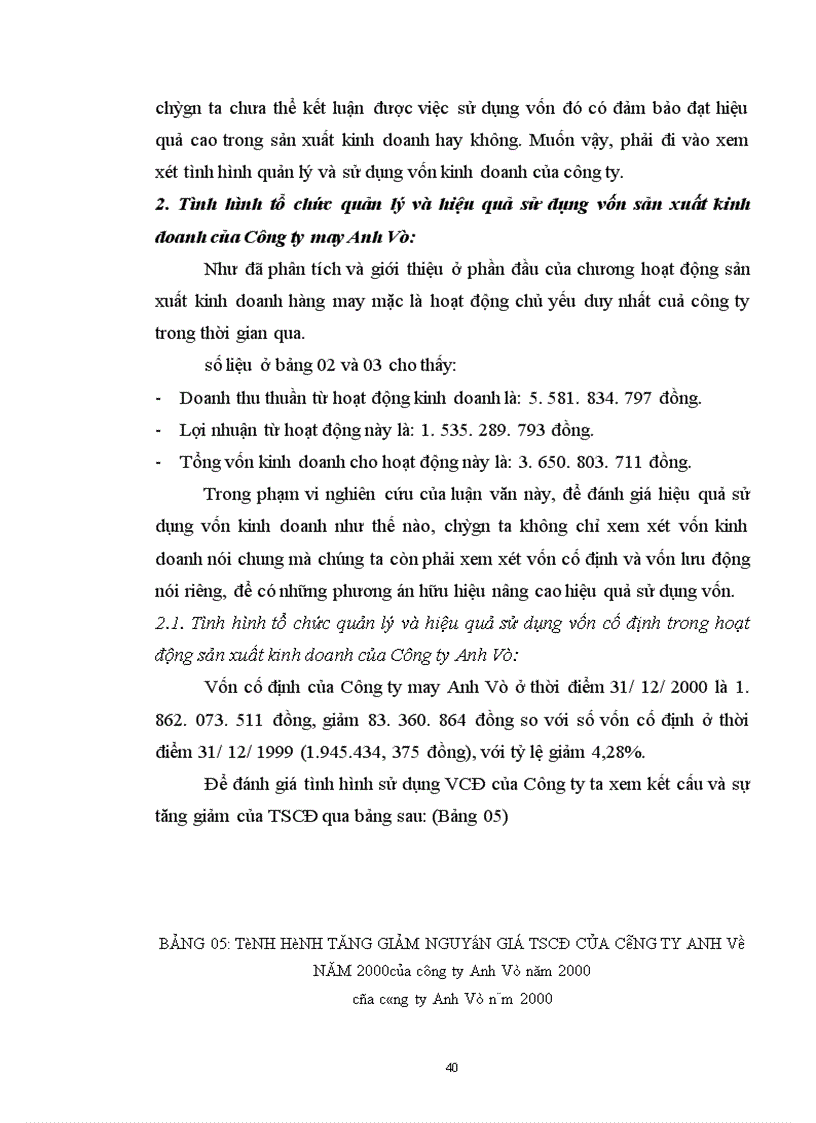 image for page Một số giải pháp nhằm nâng cao hiệu quả sử dụng vốn ở công ty xuất nhập khẩu may Anh Vũ