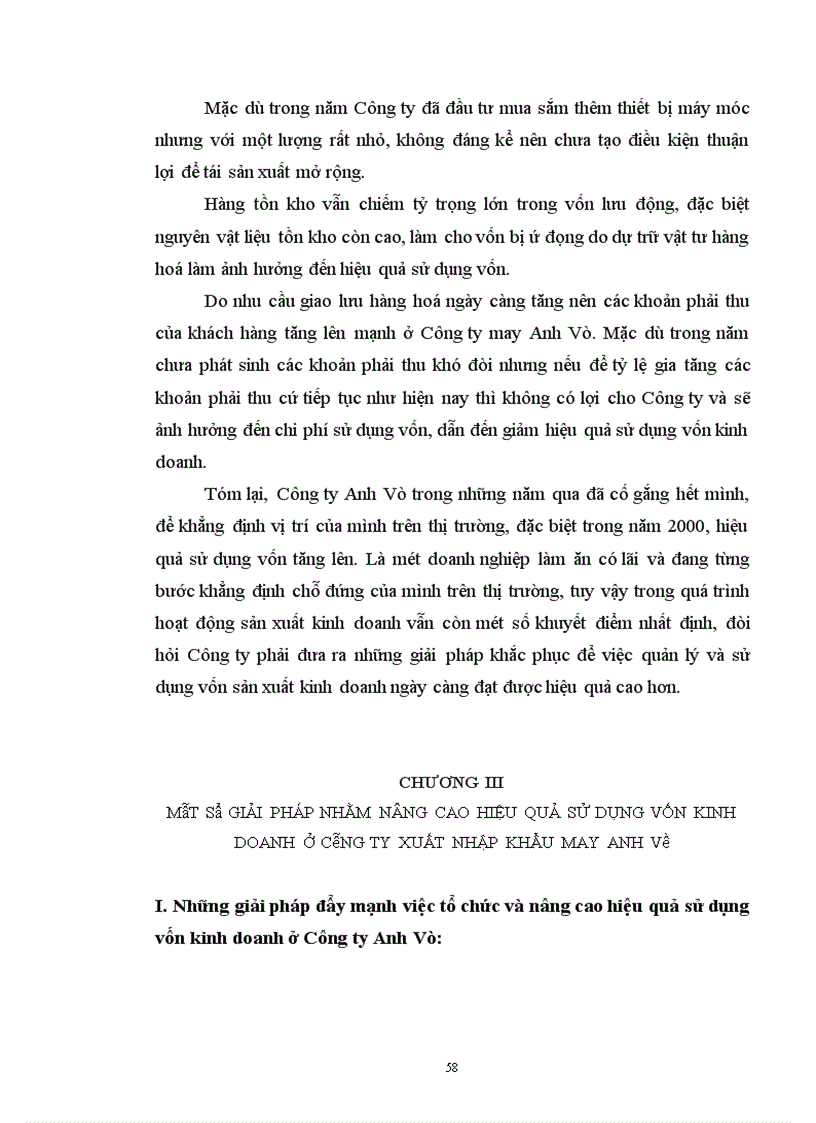 image for page Một số giải pháp nhằm nâng cao hiệu quả sử dụng vốn ở công ty xuất nhập khẩu may Anh Vũ