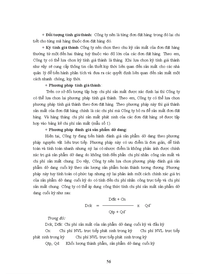 image for page Hạch toán chi phí sản xuất và tính giá thành sản phẩm tại Công ty Cổ phần May Hưng Yên