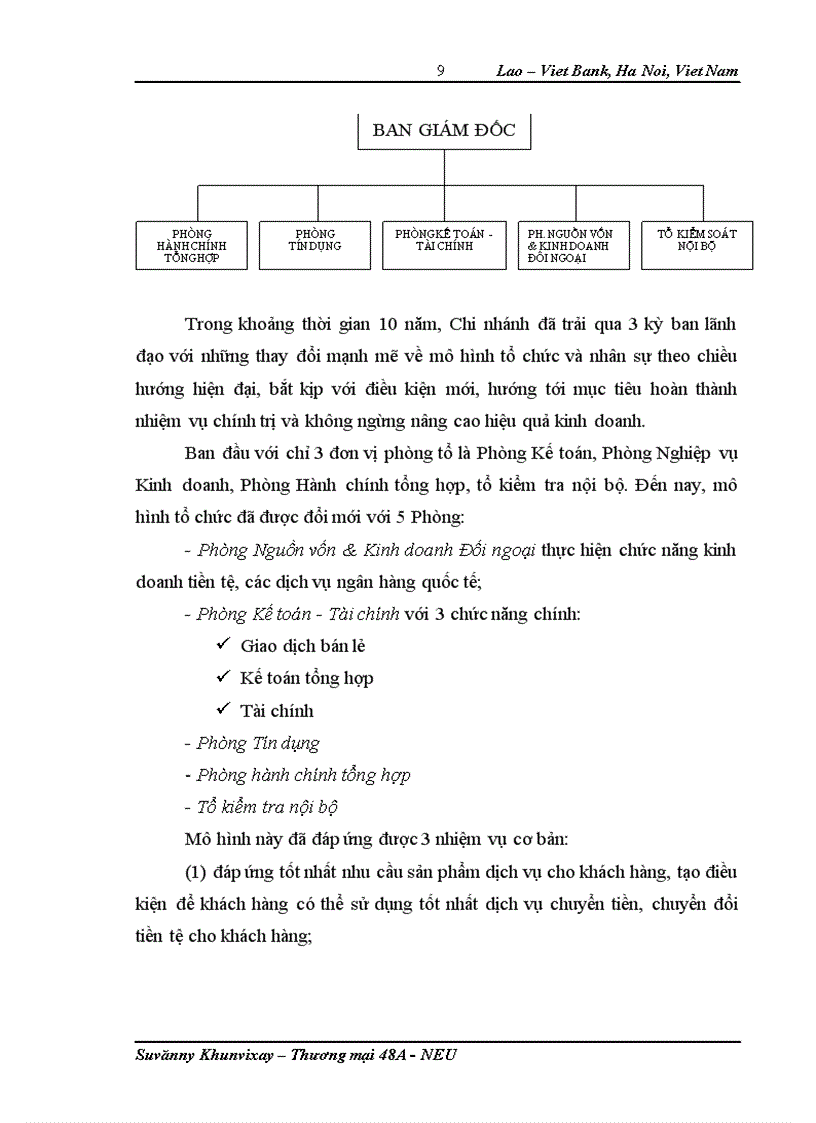 image for page Phát triển dịch vụ tại Ngân hàng Liên doanh Lào – Việt chi nhánh Hà nội