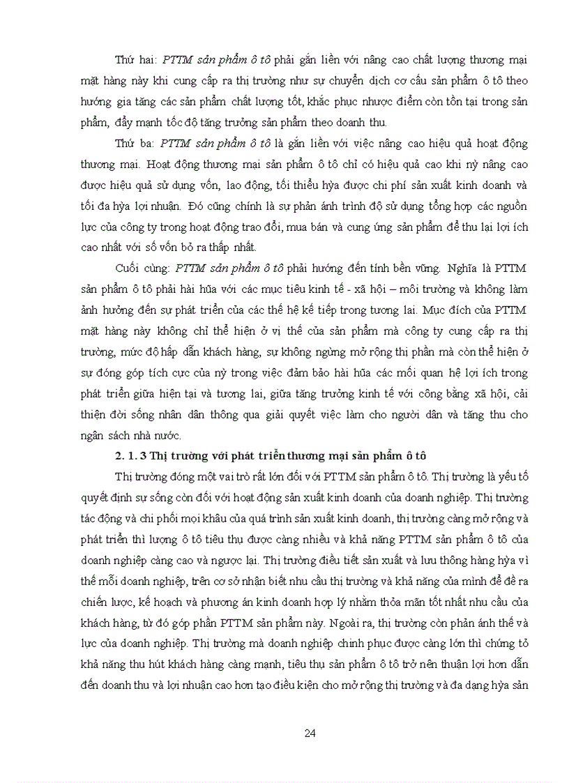 image for page Giải pháp thị trường nhằm phát triển thương mại sản phẩm ô tô trên địa bàn Hà Nội