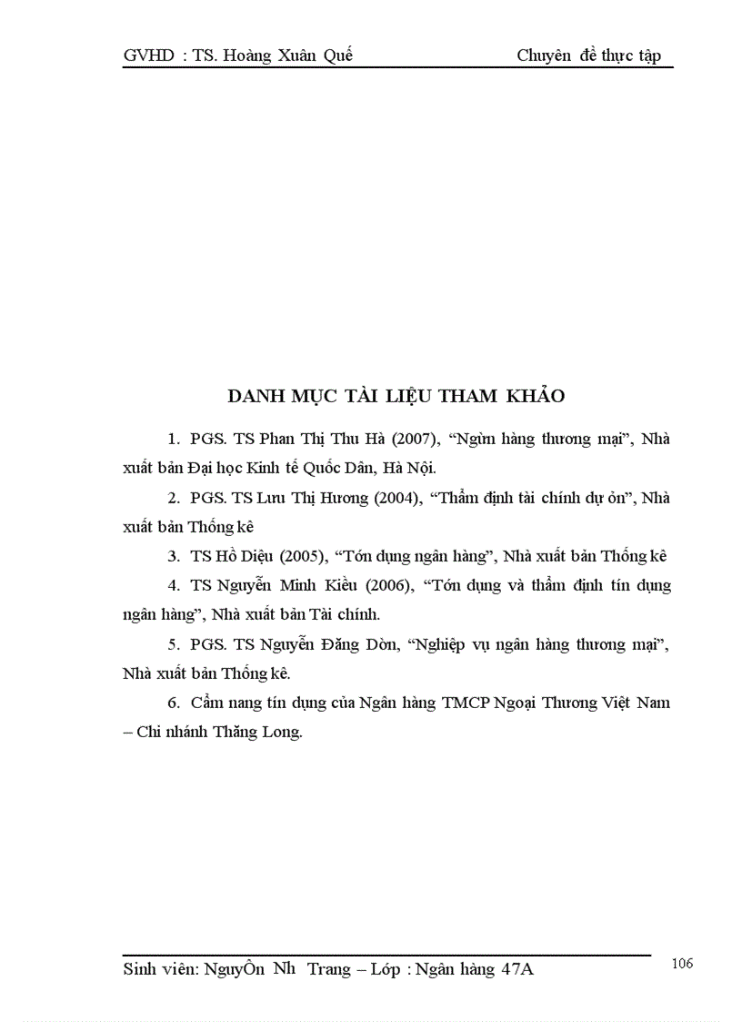 image for page Nâng cao chất lượng tín dụng ngắn hạn tại Ngân hàng TMCP Ngoại Thương Việt Nam – Chi nhánh Thăng Long