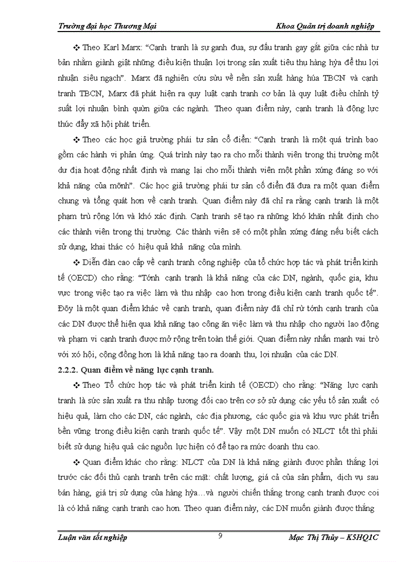 image for page Nâng cao năng lực cạnh tranh của Công ty TNHH May Phố Hiến