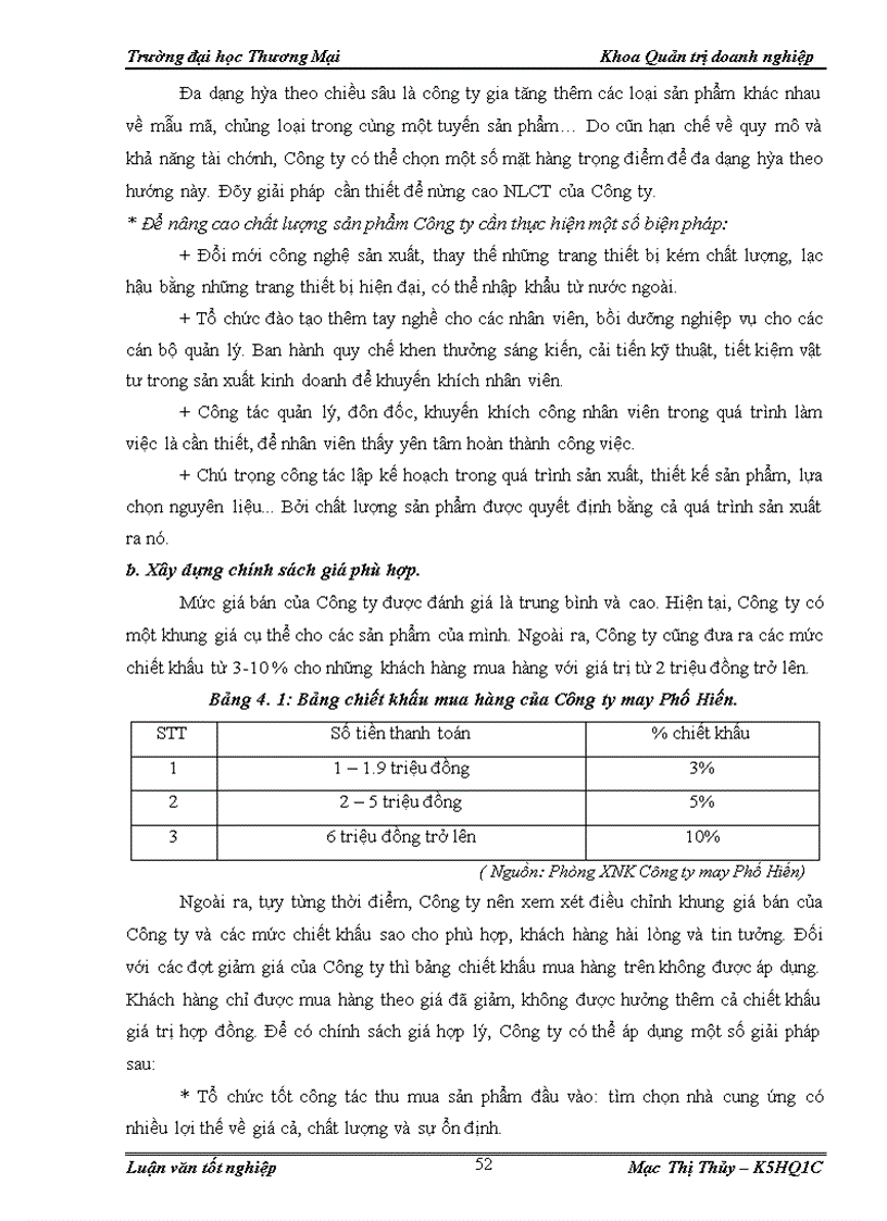 image for page Nâng cao năng lực cạnh tranh của Công ty TNHH May Phố Hiến