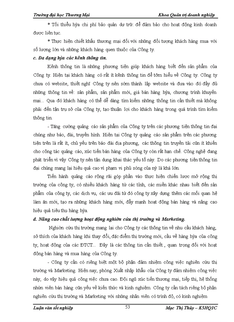 image for page Nâng cao năng lực cạnh tranh của Công ty TNHH May Phố Hiến