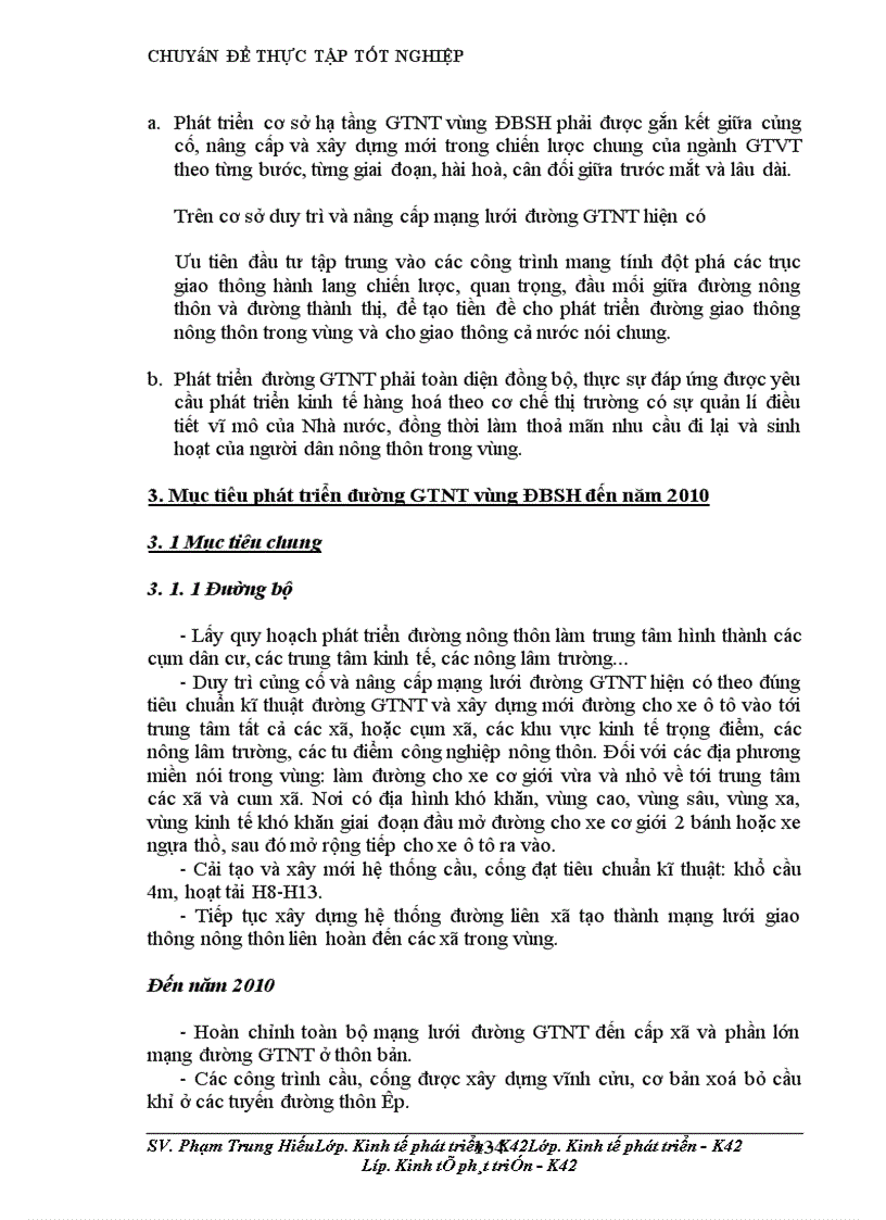 image for page Phương hướng và giải pháp phát triển đường Giao thông nông thôn vùng Đồng bằng Sông Hồng đến năm 2010