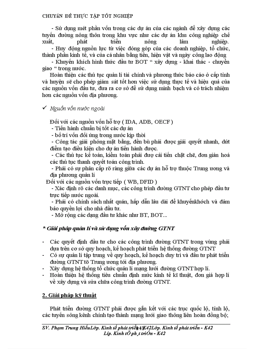 image for page Phương hướng và giải pháp phát triển đường Giao thông nông thôn vùng Đồng bằng Sông Hồng đến năm 2010
