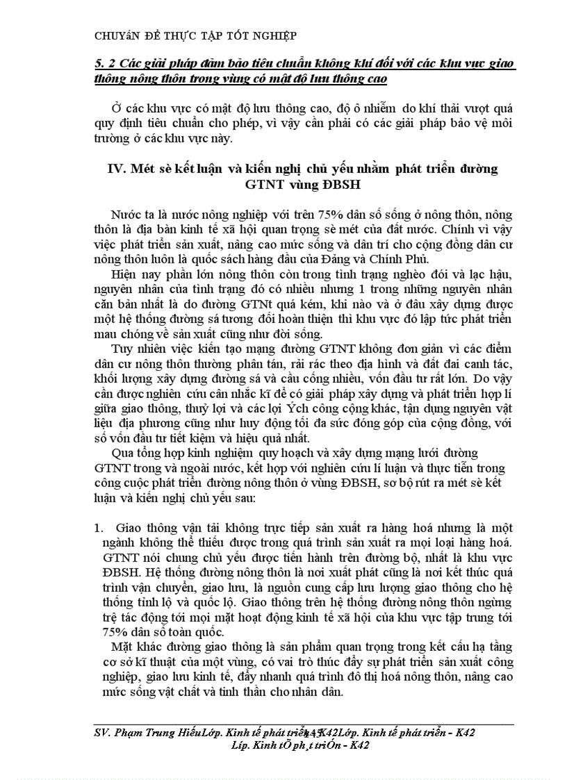 image for page Phương hướng và giải pháp phát triển đường Giao thông nông thôn vùng Đồng bằng Sông Hồng đến năm 2010