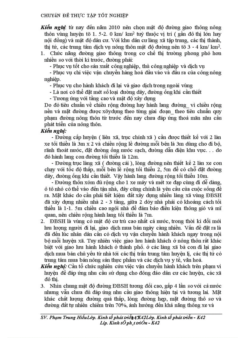 image for page Phương hướng và giải pháp phát triển đường Giao thông nông thôn vùng Đồng bằng Sông Hồng đến năm 2010