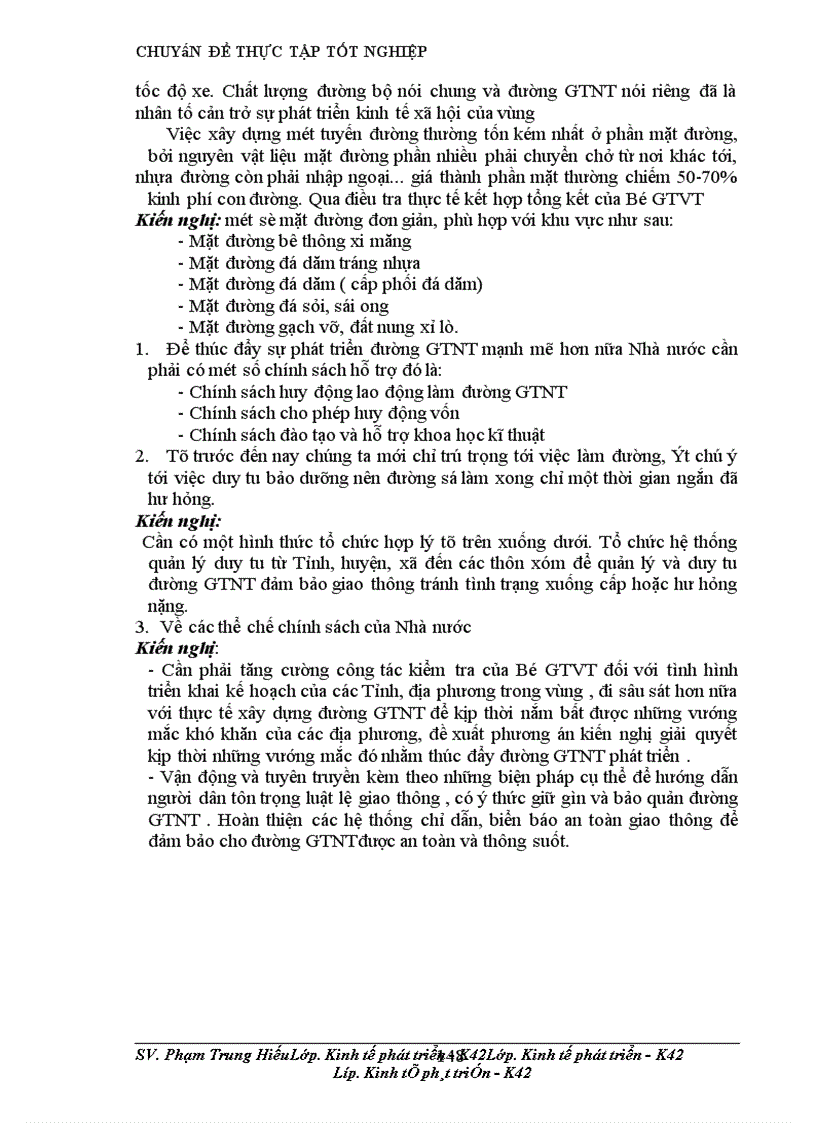 image for page Phương hướng và giải pháp phát triển đường Giao thông nông thôn vùng Đồng bằng Sông Hồng đến năm 2010