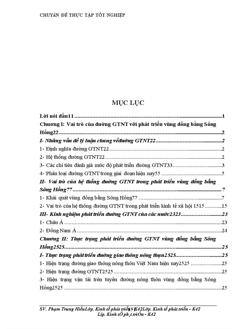 image for page Phương hướng và giải pháp phát triển đường Giao thông nông thôn vùng Đồng bằng Sông Hồng đến năm 2010