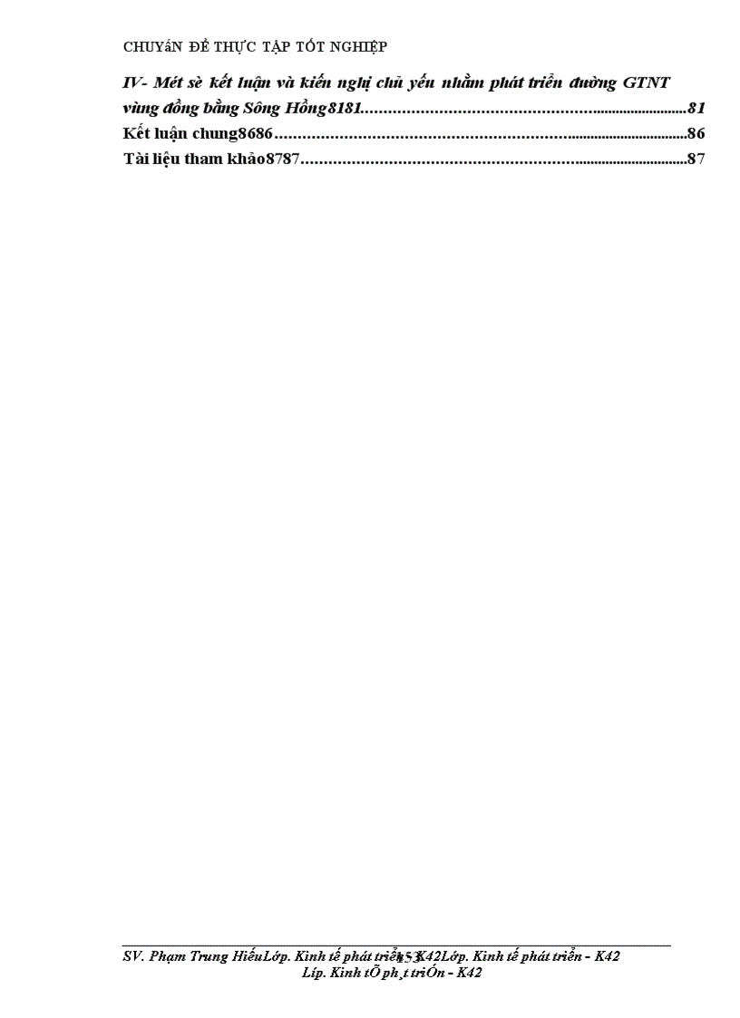 image for page Phương hướng và giải pháp phát triển đường Giao thông nông thôn vùng Đồng bằng Sông Hồng đến năm 2010