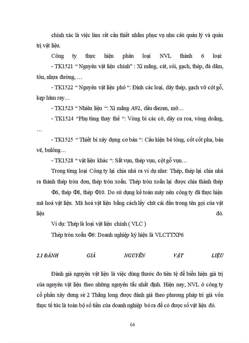 image for page Kế toán vật liệu tại công ty cổ phần xây dựng số 2 Thăng Long