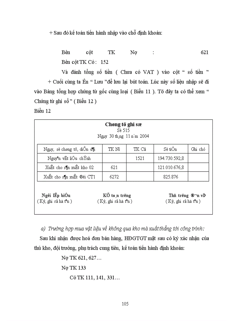 image for page Kế toán vật liệu tại công ty cổ phần xây dựng số 2 Thăng Long