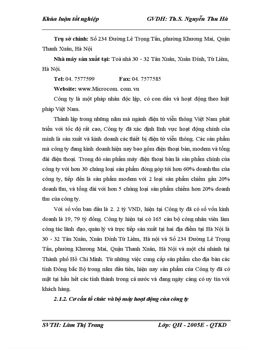 image for page Hệ thống kênh phân phối hiện tại của Công ty Cổ phần điện tử viễn thông Bắc Á
