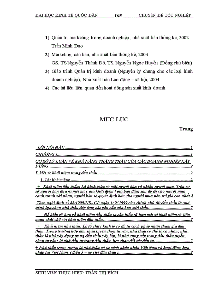 image for page Một số giải pháp chủ yếu nhằm nâng cao khả năng thắng thầu của công ty cổ phần đầu tư kinh doanh và xây dựng 126