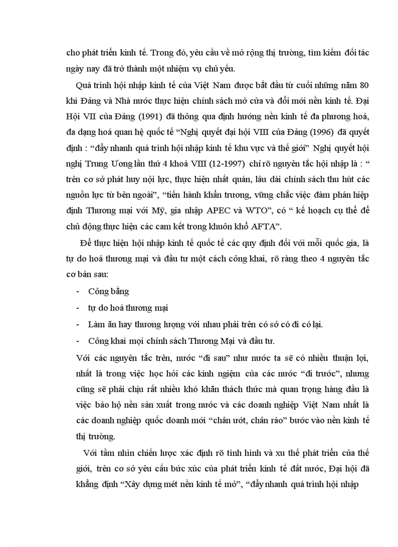 image for page Vận dụng nguyên lý triết học để phân tích, làm rõ thực trạng của nền kinh tế Việt Nam trước xu thế toàn cầu hoá.