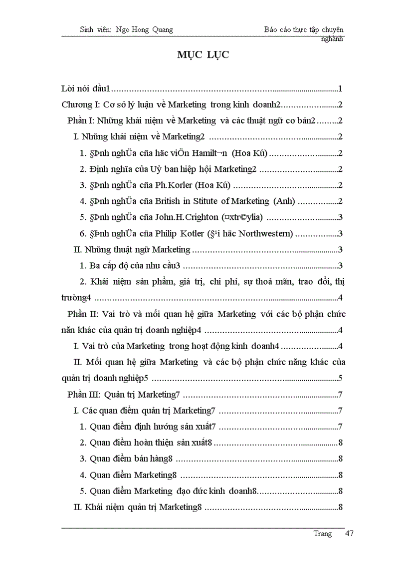 image for page Quản lý Marketing trong hoạt động kinh doanh của Công ty TNHH Thương mại và du lịch Hoa Anh Đào