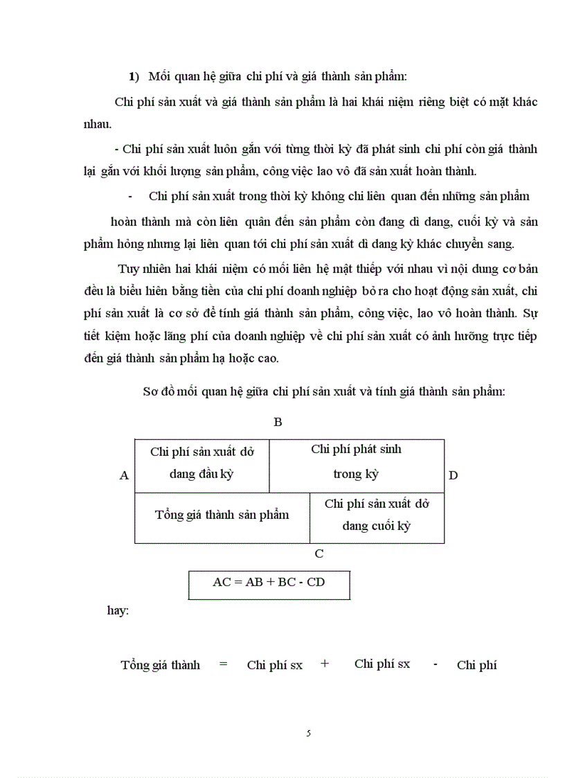 image for page Tổ chức hạch toán Chi phí sản xuất và tính giá thành sản phẩm