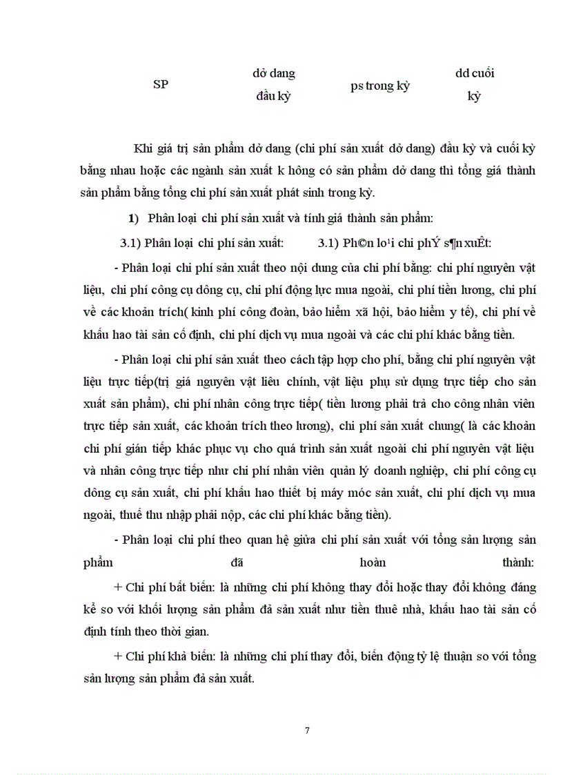 image for page Tổ chức hạch toán Chi phí sản xuất và tính giá thành sản phẩm