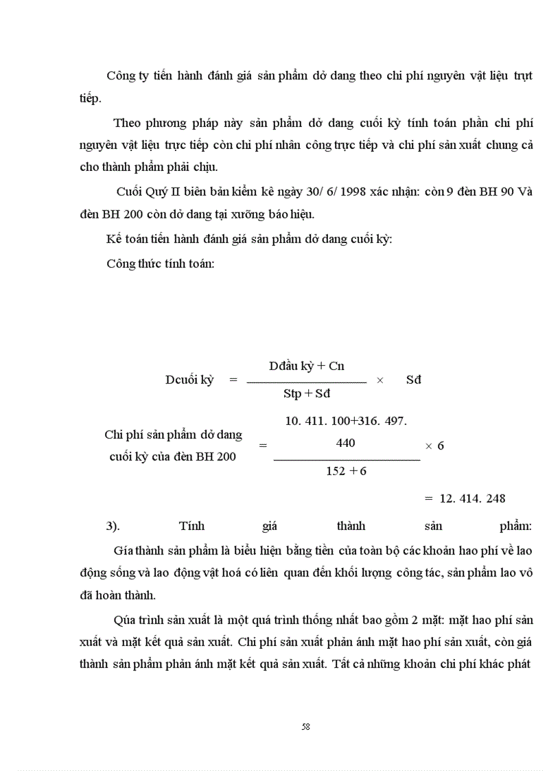 image for page Tổ chức hạch toán Chi phí sản xuất và tính giá thành sản phẩm