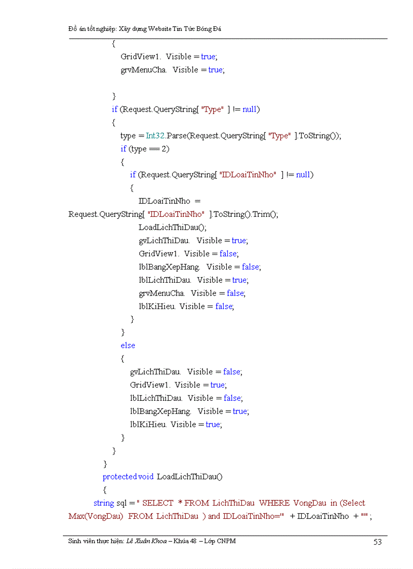 image for page Xây dựng Website Tin Tức Bóng Đá