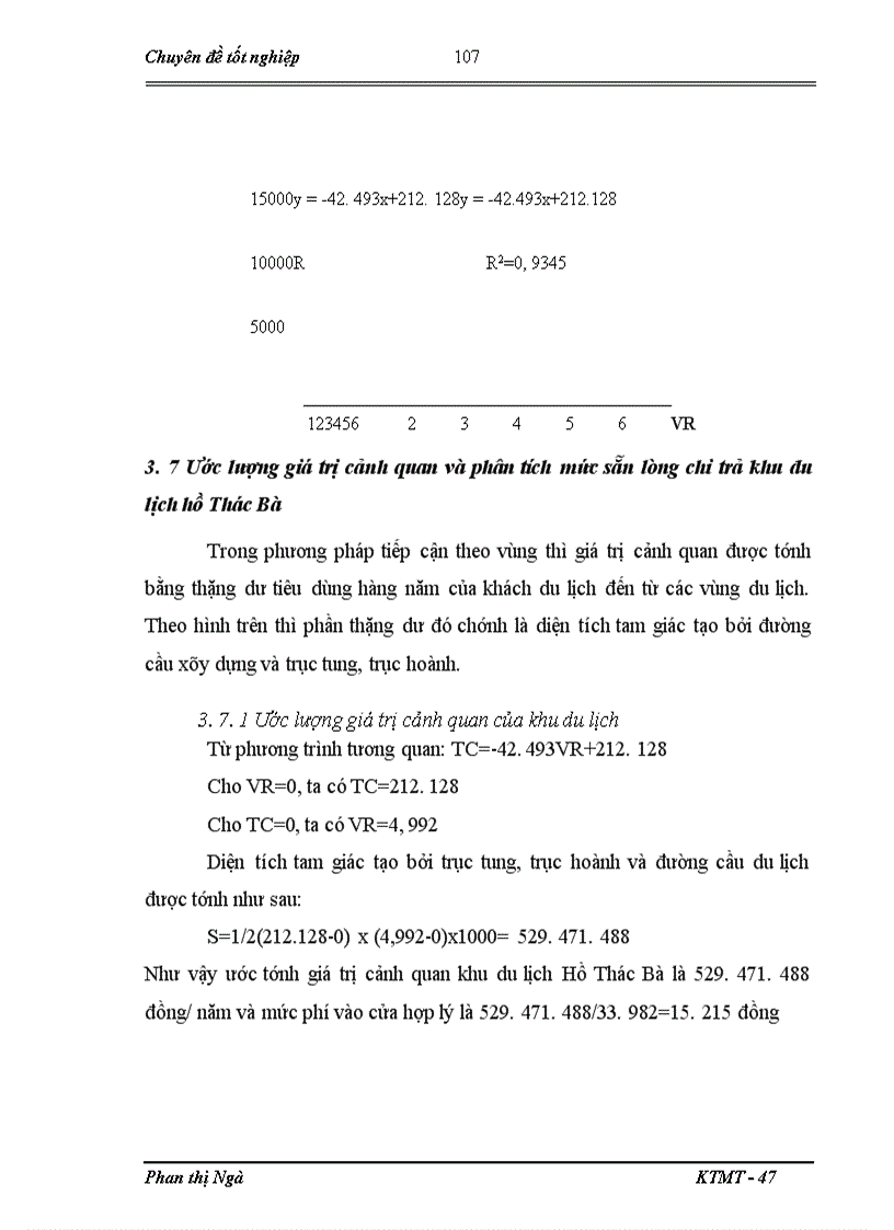 image for page Lượng giá giá trị cảnh quan khu du lịch hồ thác bà bằng phương pháp chi phí du lịch