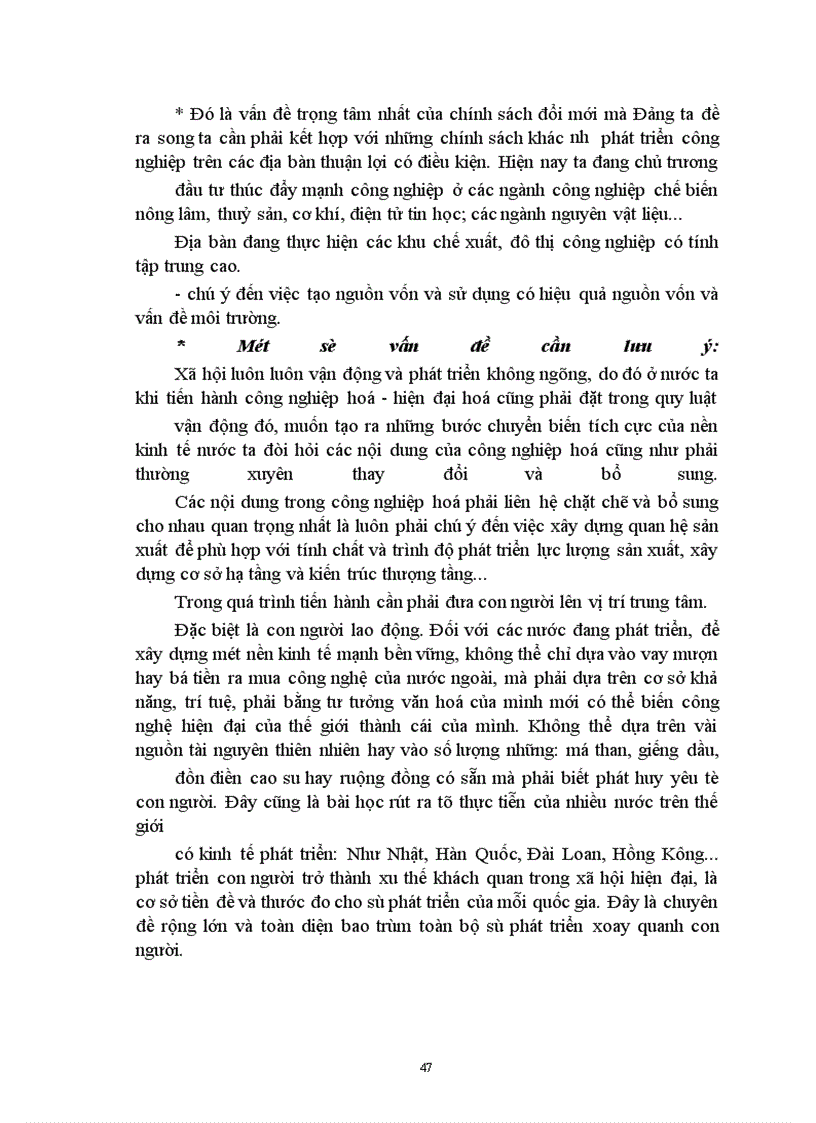 image for page Vận dụng lý luận học thuyết về hình thái kinh tế xã hội vào sự nghiệp công nghiệp hoá, hiện đại hoá ở Việt Nam