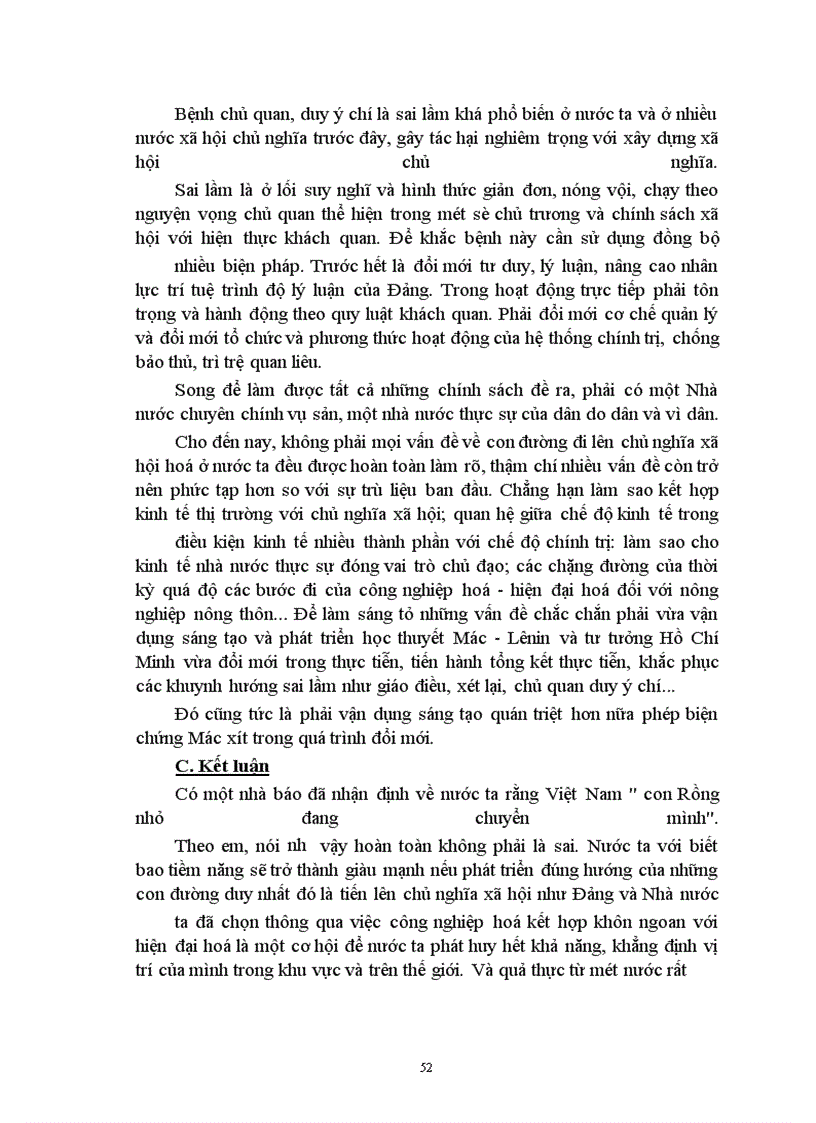 image for page Vận dụng lý luận học thuyết về hình thái kinh tế xã hội vào sự nghiệp công nghiệp hoá, hiện đại hoá ở Việt Nam