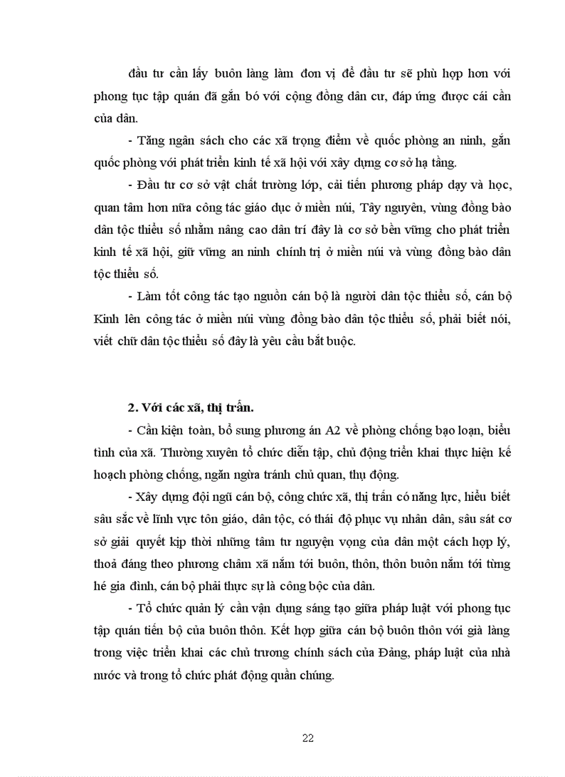 image for page Xử lý tình huống trong hoạt động quản lý Nhà nước của chính quyền cơ sở về công tác dân tộc trên địa bàn Huyện Krông Pa