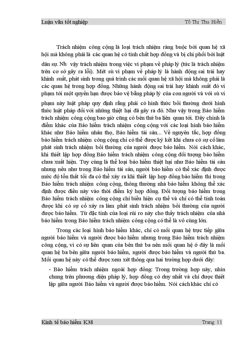 image for page Một số vấn đề lý luận và thực tiễn triển khai nghiệp vụ Bảo hiểm trách nhiệm công cộng tại Công ty Bảo hiểm Hà Nội giai đoạn 2000 - 2005