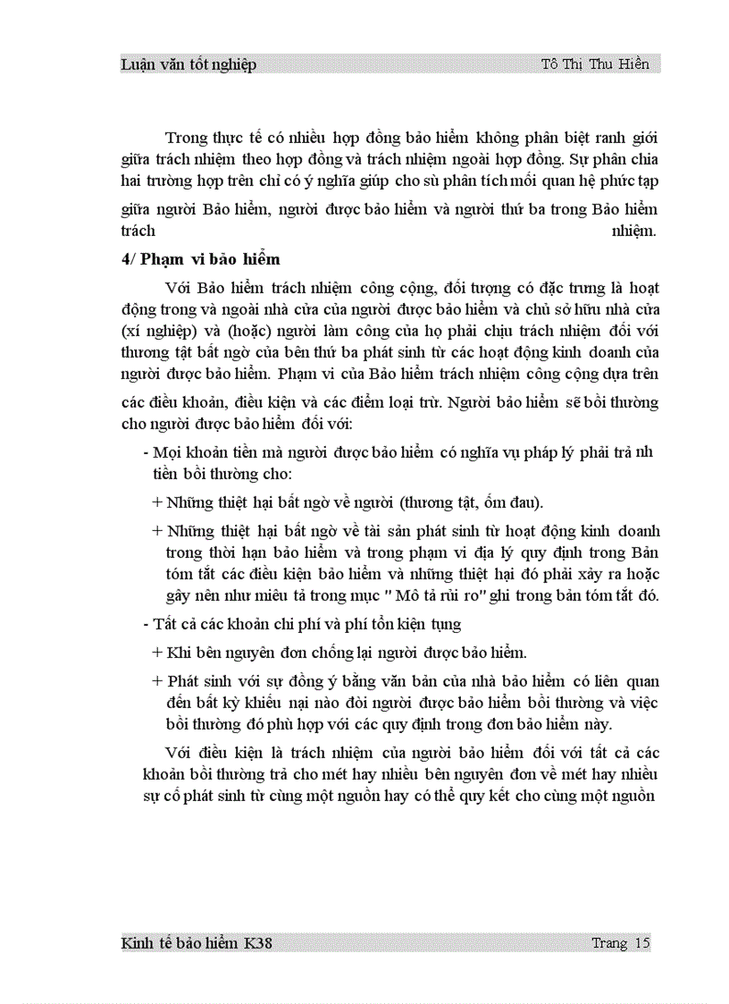 image for page Một số vấn đề lý luận và thực tiễn triển khai nghiệp vụ Bảo hiểm trách nhiệm công cộng tại Công ty Bảo hiểm Hà Nội giai đoạn 2000 - 2005